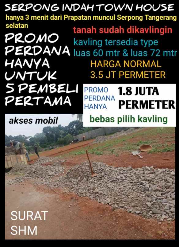 dijual rumah serpong tangsel