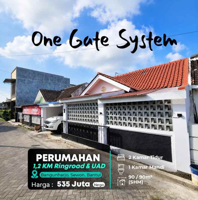dijual rumah sewon