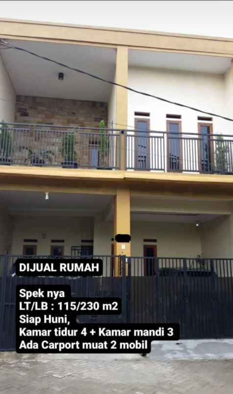 dijual rumah suradita