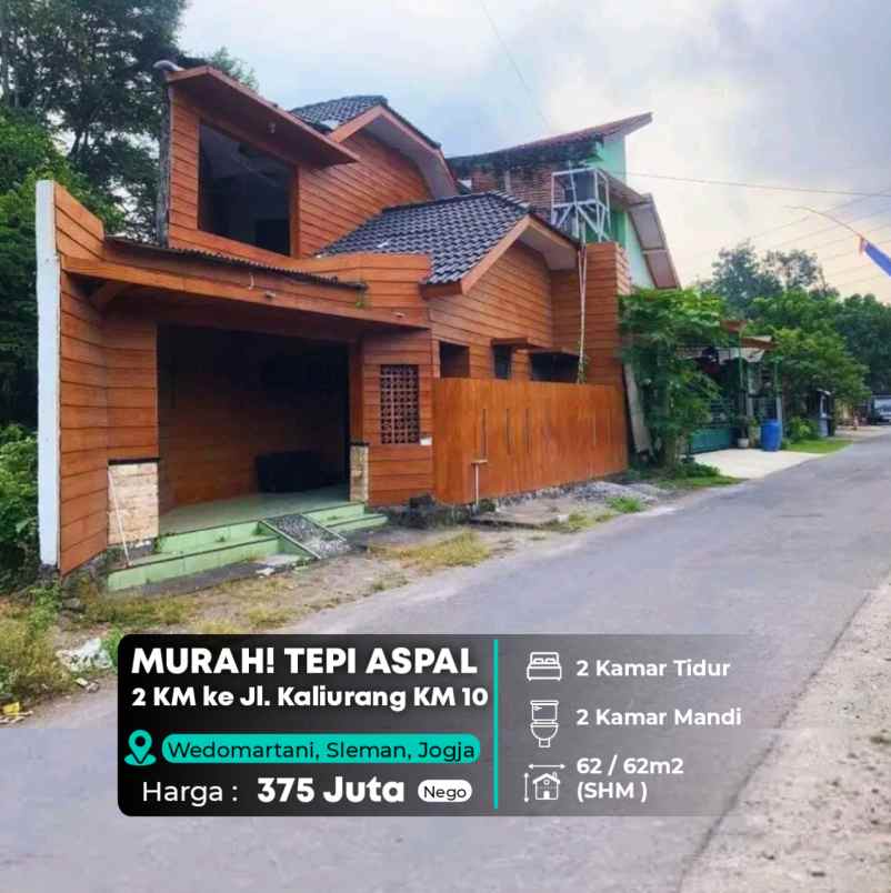 dijual rumah wedomartani