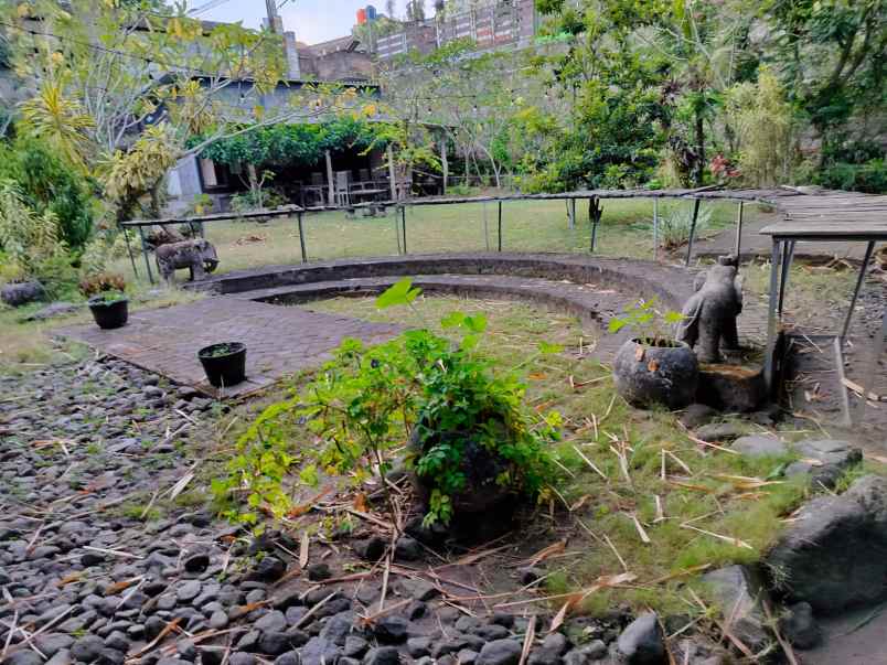 dijual tanah beserta cafe rumah di jalan kaliurang