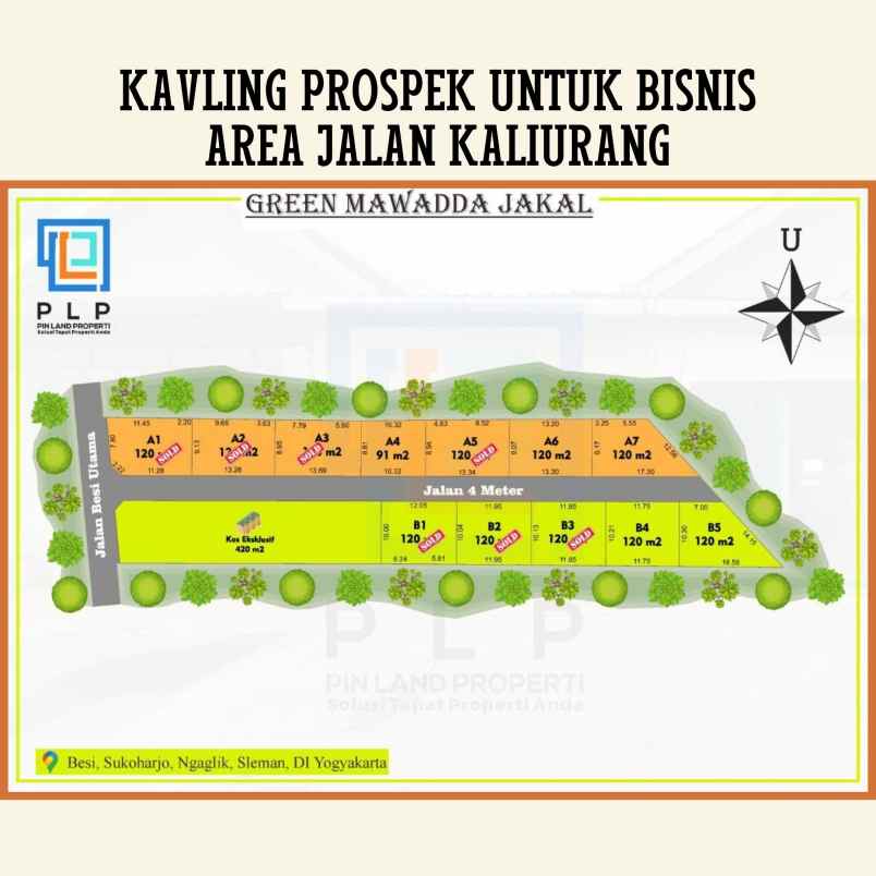 dijual tanah besi sukoharjo ngaglik sleman