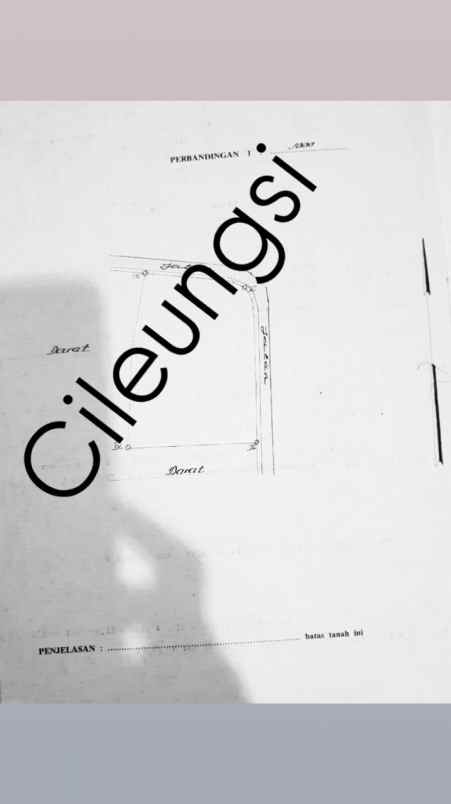 dijual tanah cileungsi