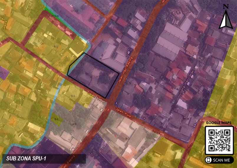 dijual tanah dan bangunan di susukan jakarta timur