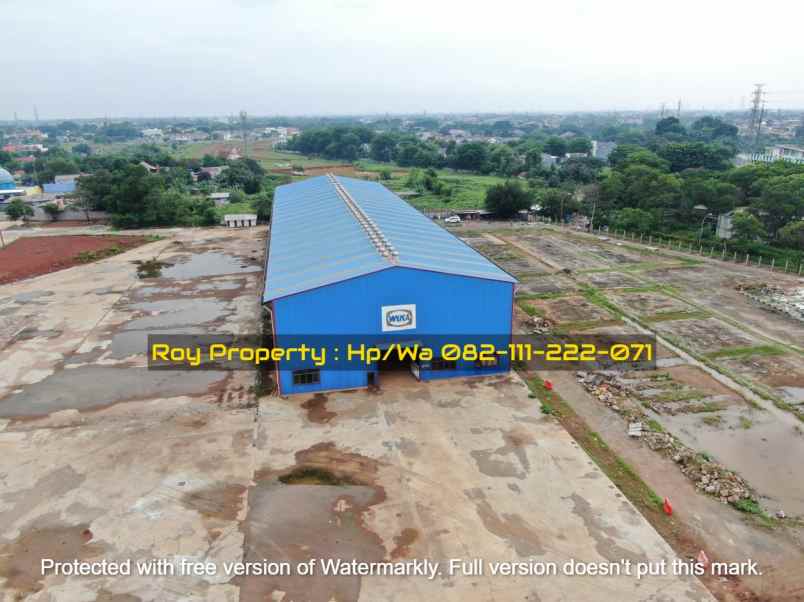 dijual tanah jl tol jakarta cikampek