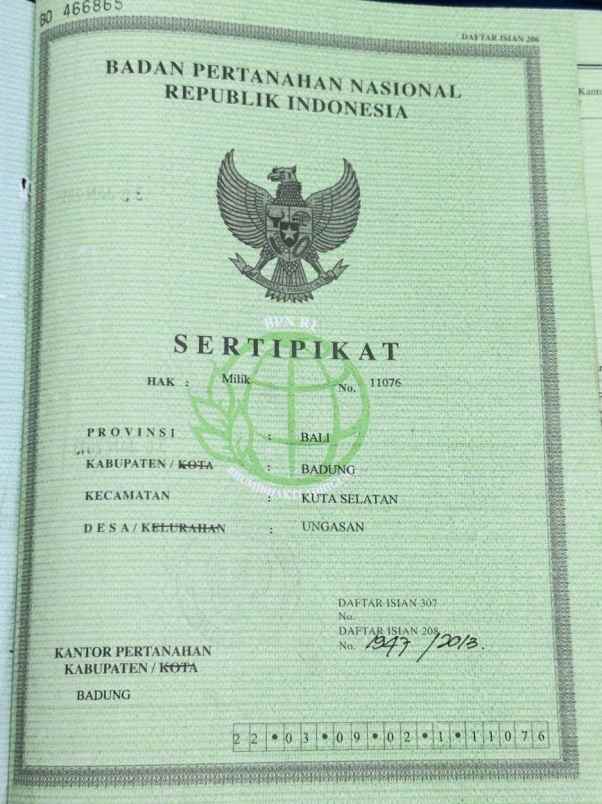 dijual tanah jombaran uluwatu