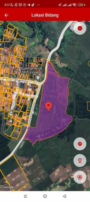 dijual tanah kavling griya permata