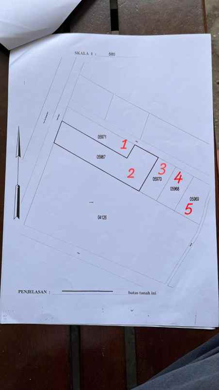 dijual tanah lokasi strategis di pakis arah bandara