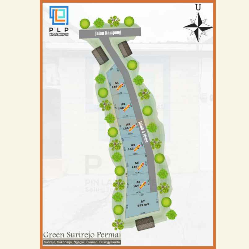 dijual tanah surirejo sukoharjo ngaglik