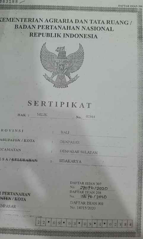 dijual tanah suwung kangin