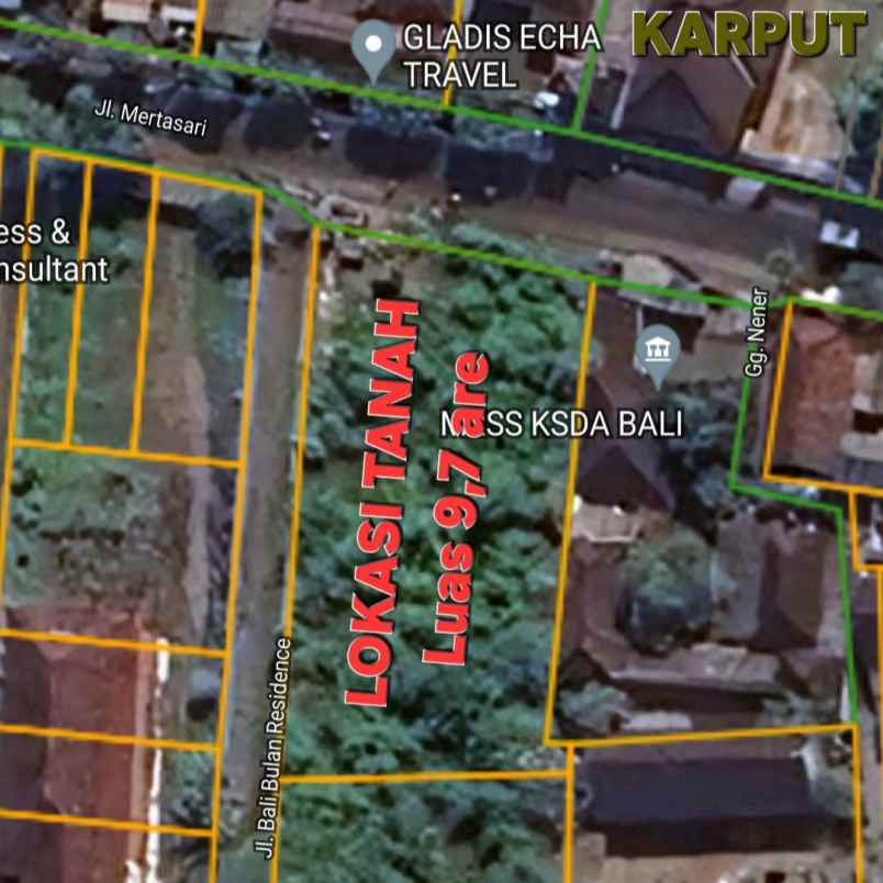 dijual tanah suwung kangin