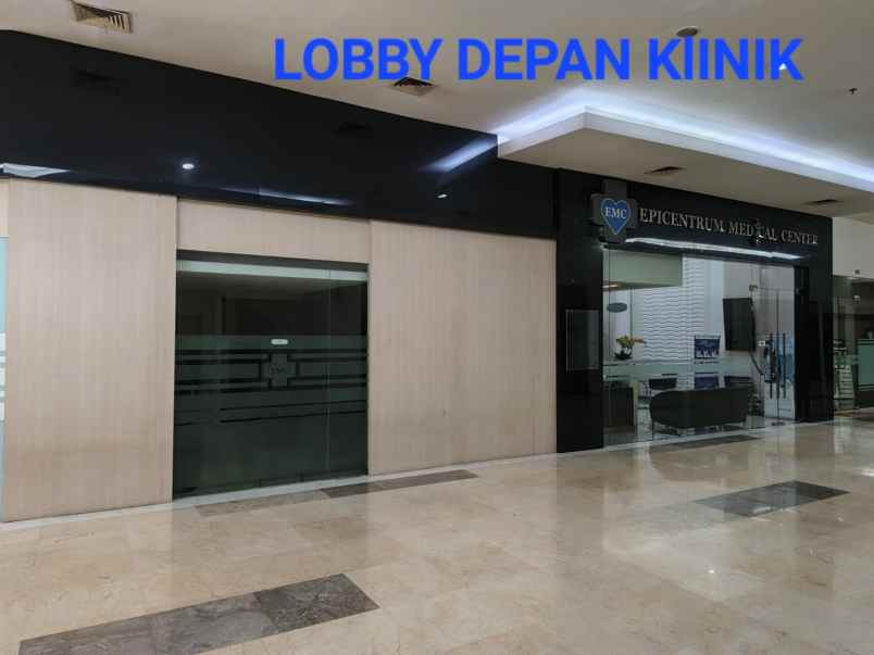 dijual tempat usaha klinik 2 lantai di epiwalk
