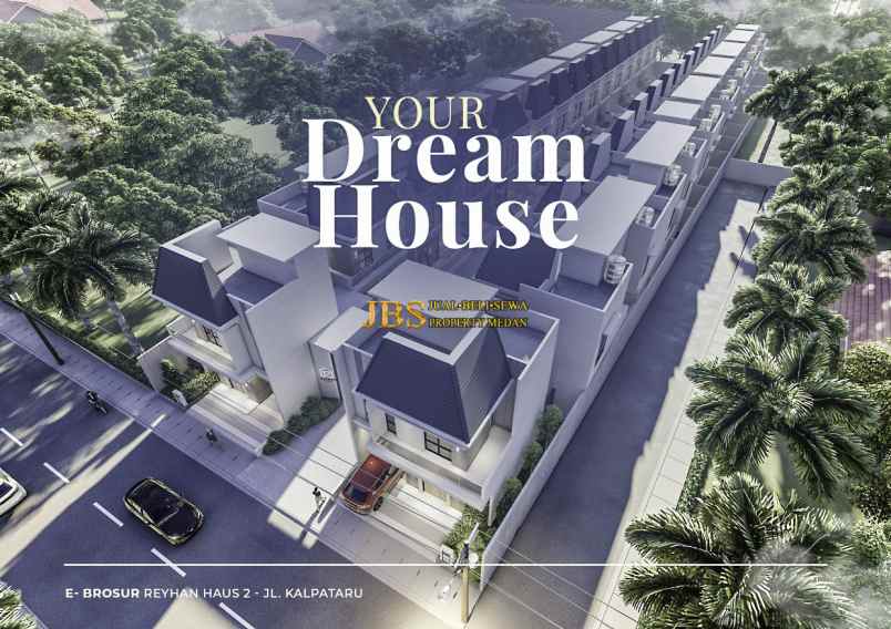 dijual villa daerah medan helvetia