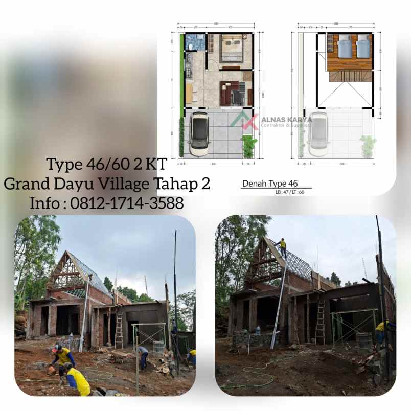 dijual villa prigen