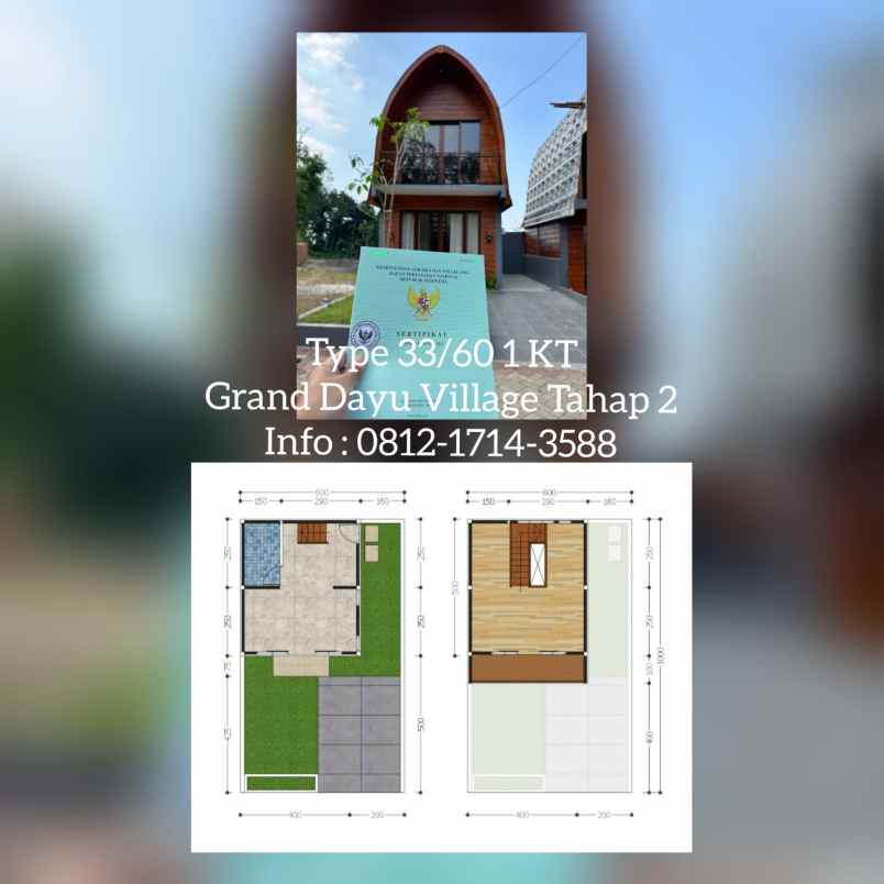 dijual villa prigen