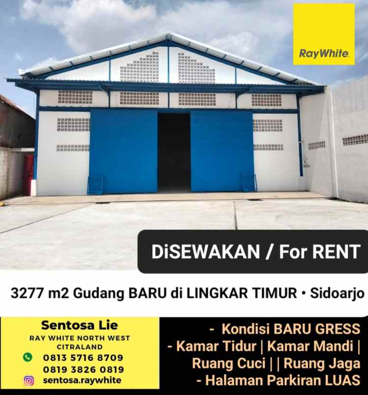 disewakan ruko gudang kantor jalan lingkar timur