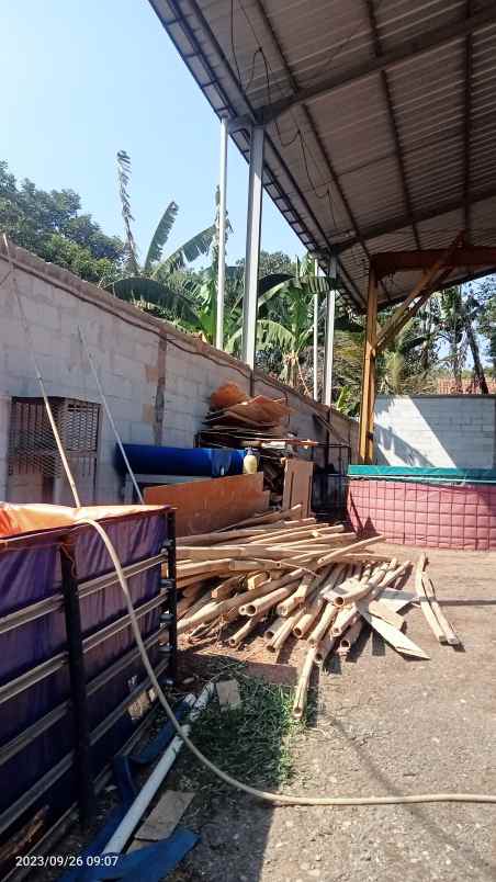 disewakan workshop 500 m2 setu bekasi