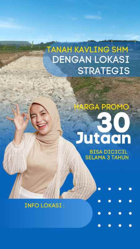 diskon 10 untuk pembelian tanah cash keras