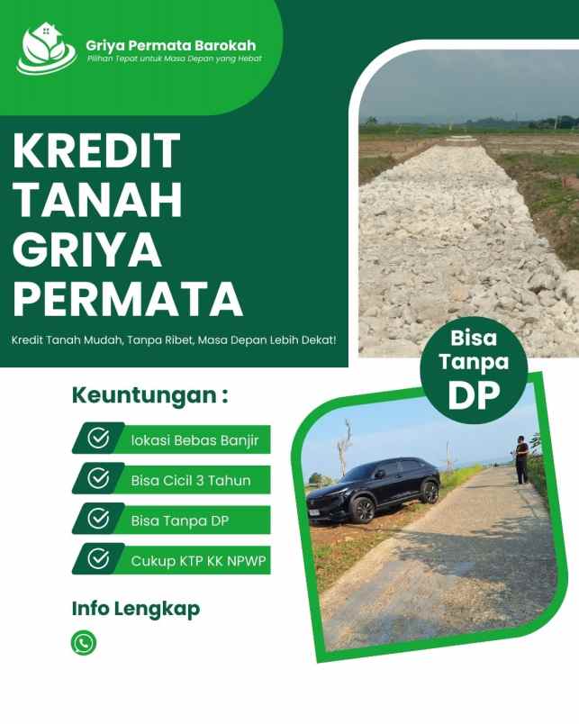 diskon 10 untuk pembelian tanah cash keras