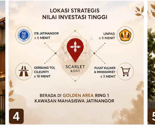 investasi kos eksklusif dekat itb unpad