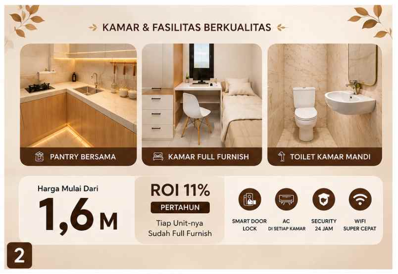 investasi kos eksklusif dekat itb unpad