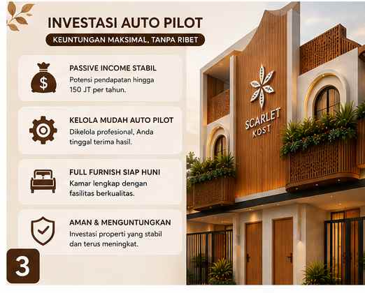 investasi kos eksklusif dekat itb unpad