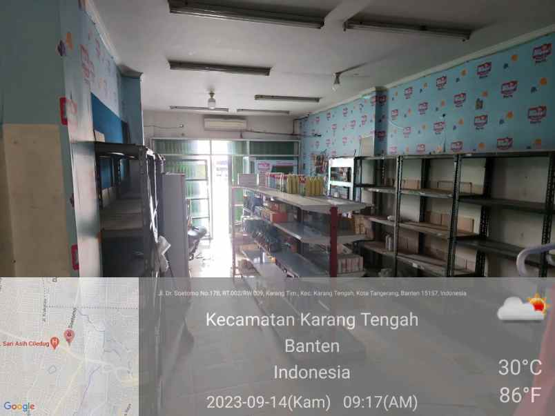 jual ruko ciledug tangerang