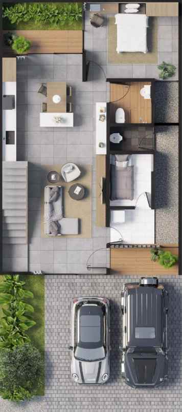 jual rumah baru central park mulyosari surabaya timur