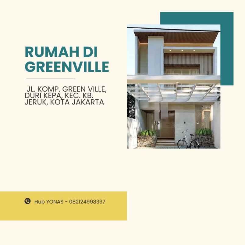 jual rumah di greenville
