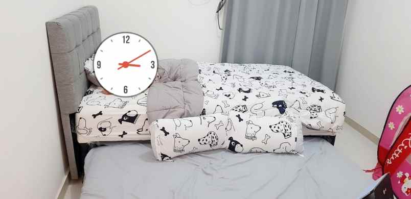 jual rumah semi furnished muara karang jak ut