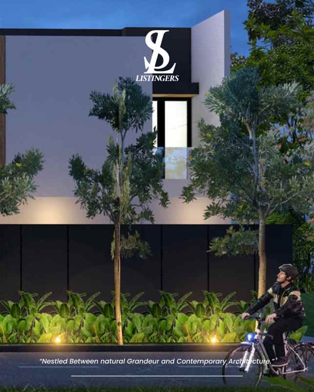 kayu manis bellevue rumah 2 lantai nempel bintaro