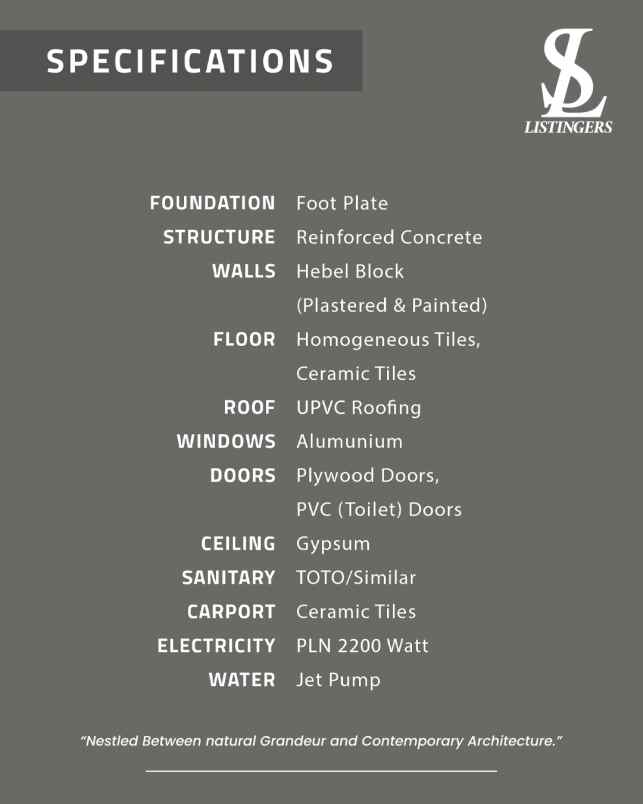 kayu manis bellevue rumah 2 lantai nempel bintaro