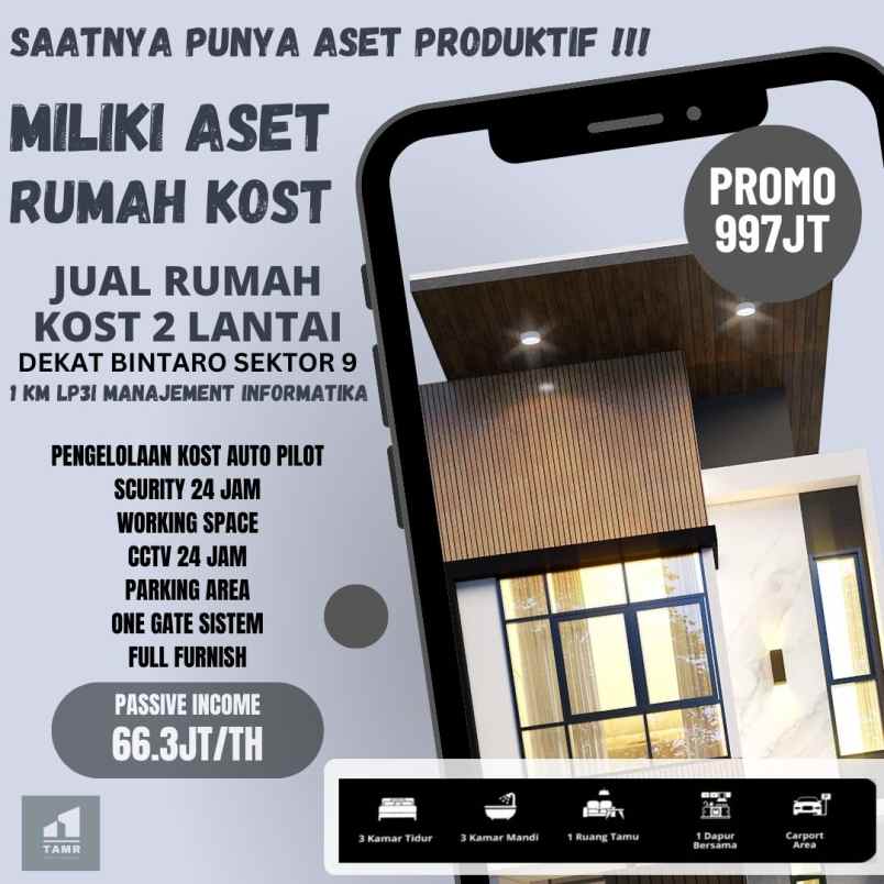 kost kosan mewah murah bintaro pondok aren