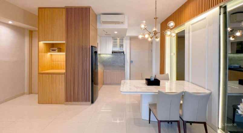 la riz furnished mewah lantai 10 type 2br