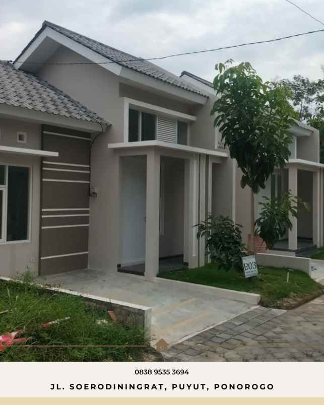 perumahan strategis yang asri dan nyaman di ponorogo