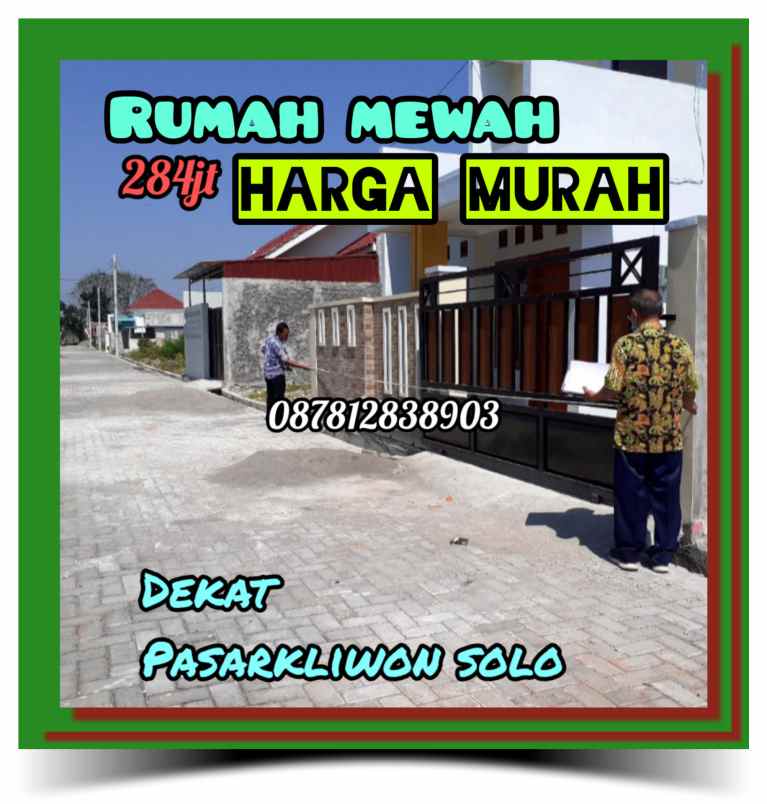 promo rumah dekat pasar plumbon bekonang