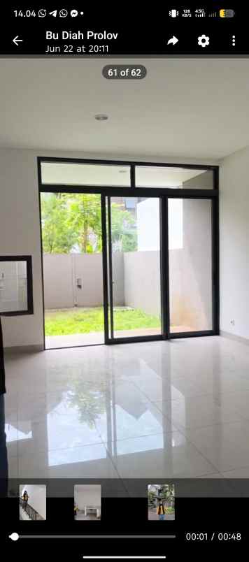 rumah 2 lantai fashagriya podomoro park harga murah
