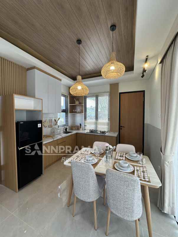 rumah 2 lantai tanpa dp view gunung salak dibogor
