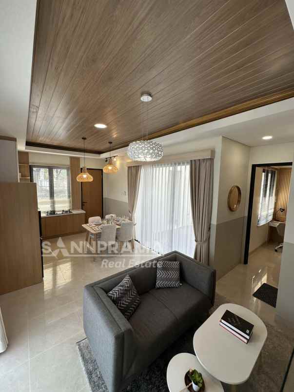 rumah 2 lantai tanpa dp view gunung salak dibogor