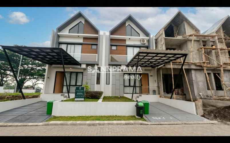 rumah 2 lantai tanpa dp view gunung salak dibogor