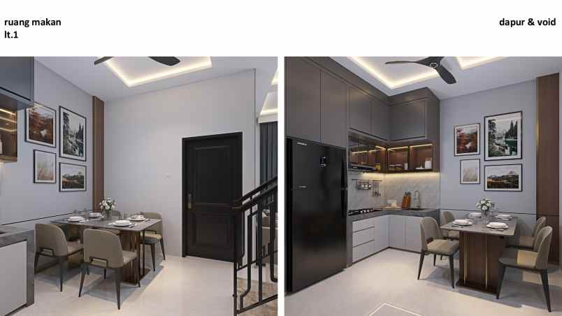 rumah baru 3 lantai di duri kepa jakarta barat
