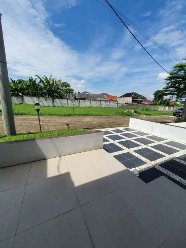 rumah cantik modern siap huni dalam cluster di bogor