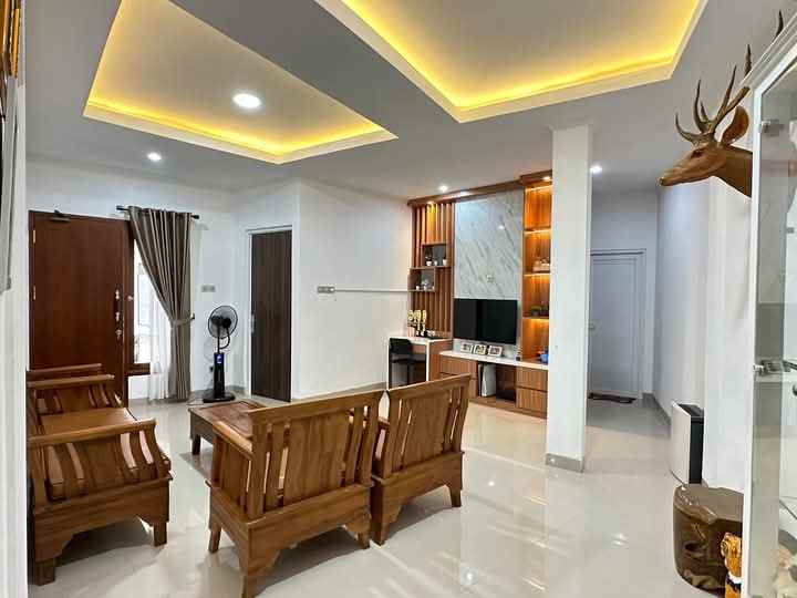 rumah depok cimanggis harjamukti cakep semi furnished