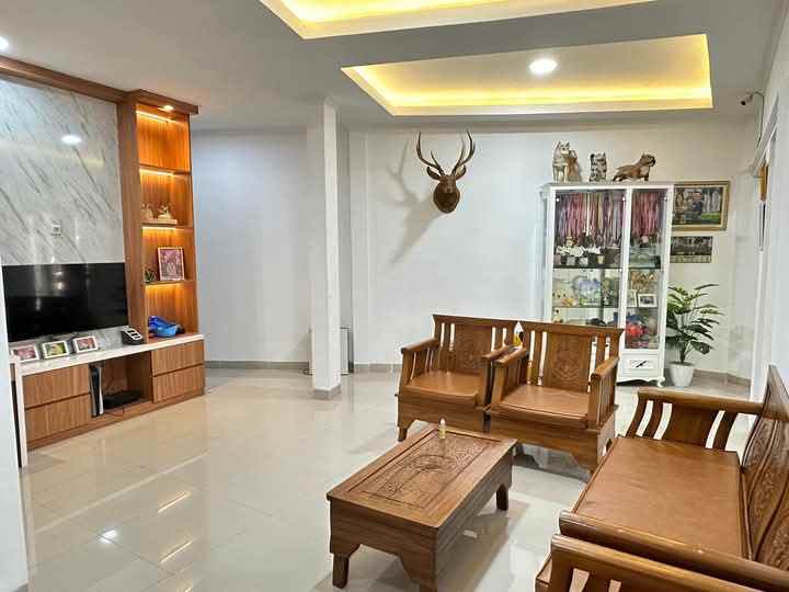 rumah depok cimanggis harjamukti cakep semi furnished