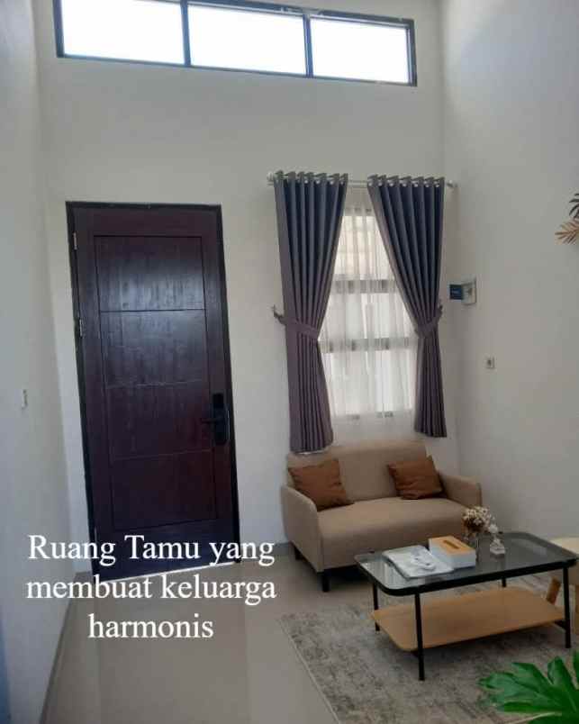 rumah full furnish view gunung salak
