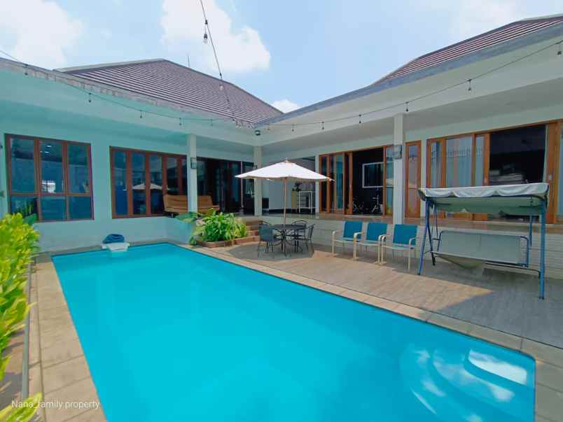 rumah impian area joglo 5 1 kt pool garasi 4 mobil shm
