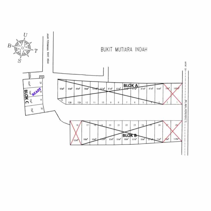 rumah jalan bukit indah serua