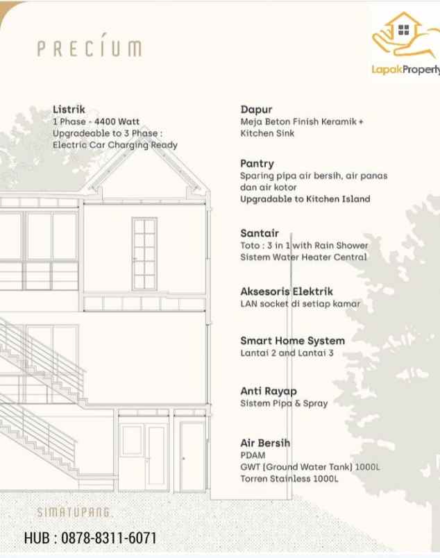 rumah jeruk purut ampera jakarta