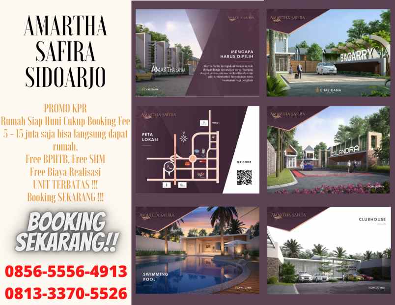 rumah jl raya sepande amartha safira