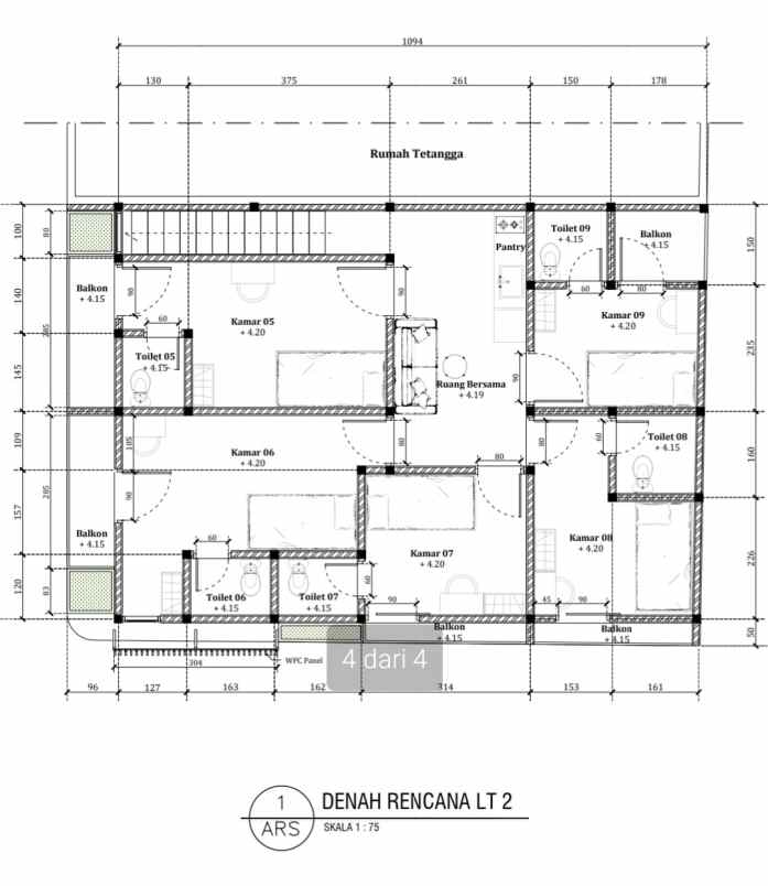 rumah kost free manajemen kos lokasi suhat malang